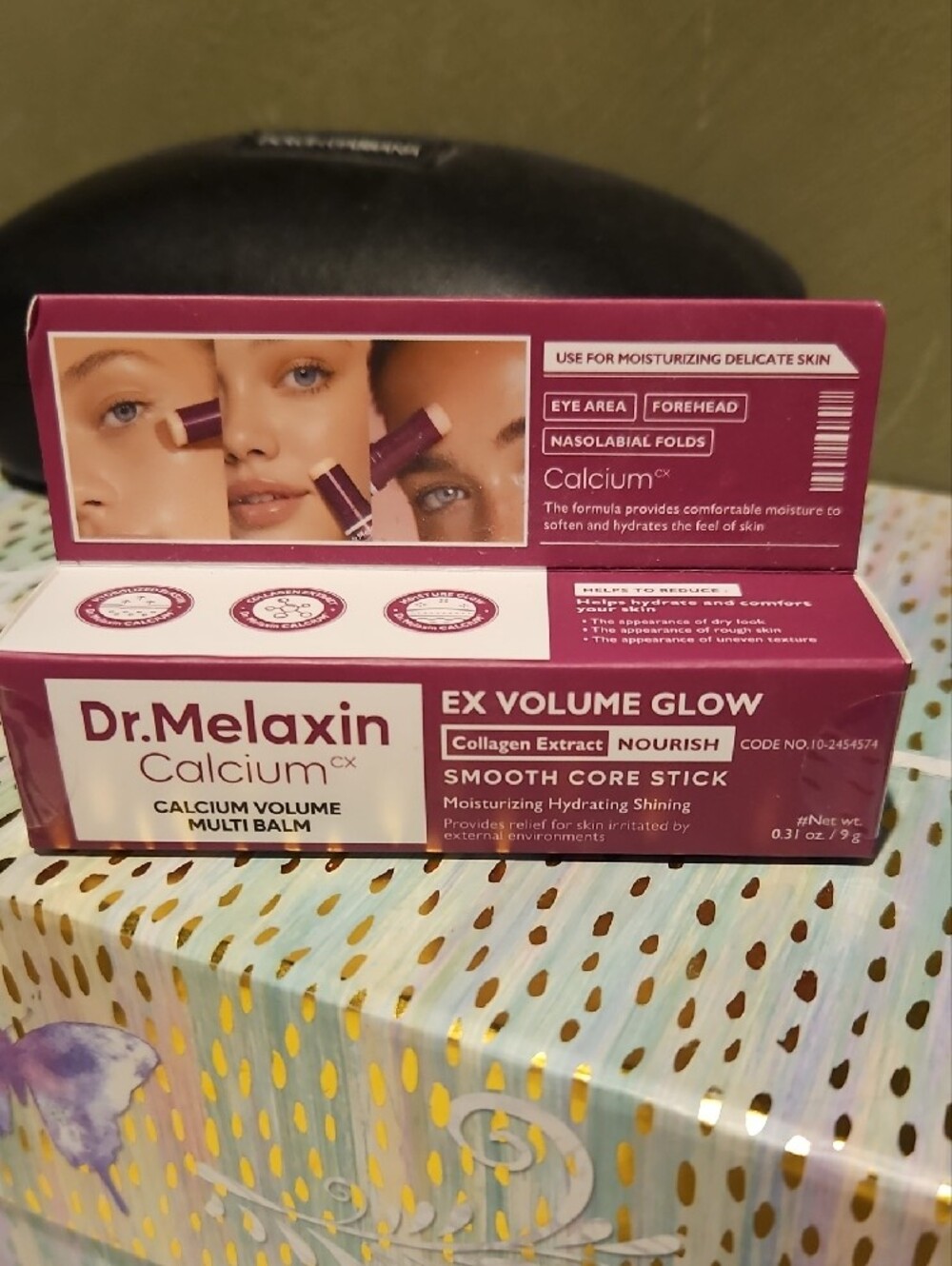 EX Volume Glow Calcium Multi Balm - Purple Smooth Core Stick
